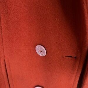never worn 100 percent wool pea coat size XL